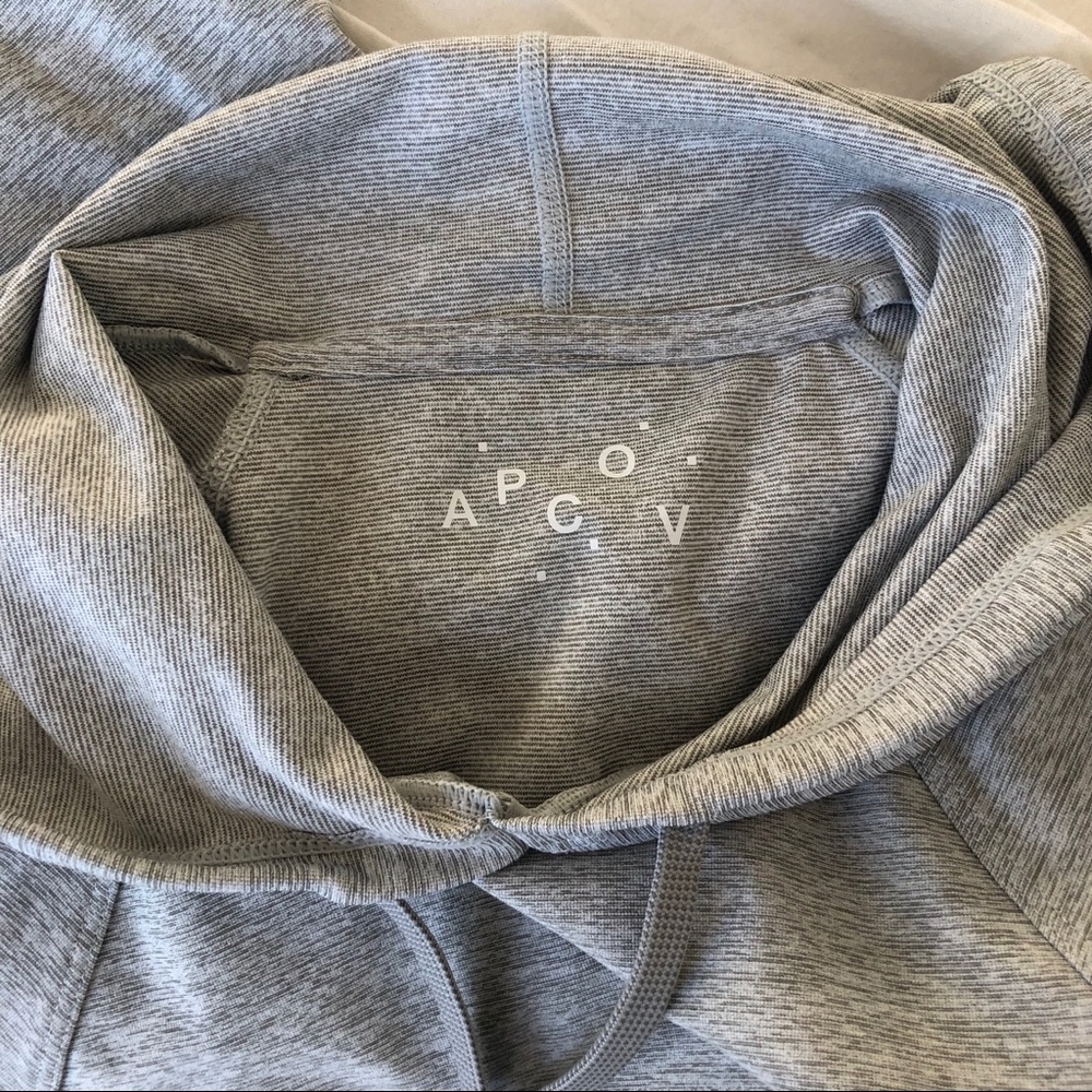 Apc X Ov Textured Compression Hoodie - image 4